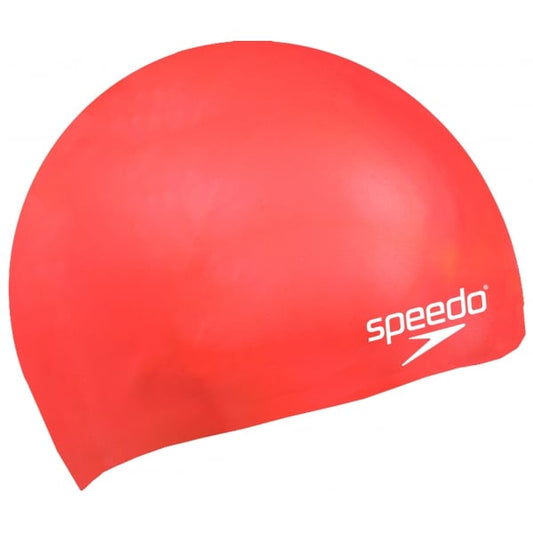 Speedo Plain Moulded Silicone Cap Junior