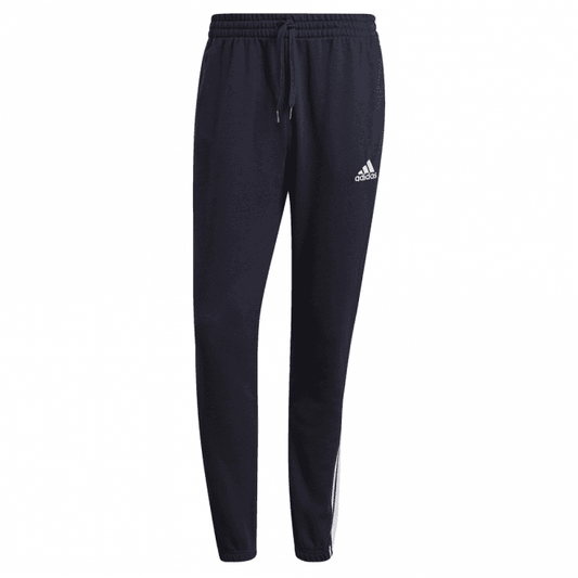 Adidas Mens Essentials French Terry Tapered 3-Stripes Pant