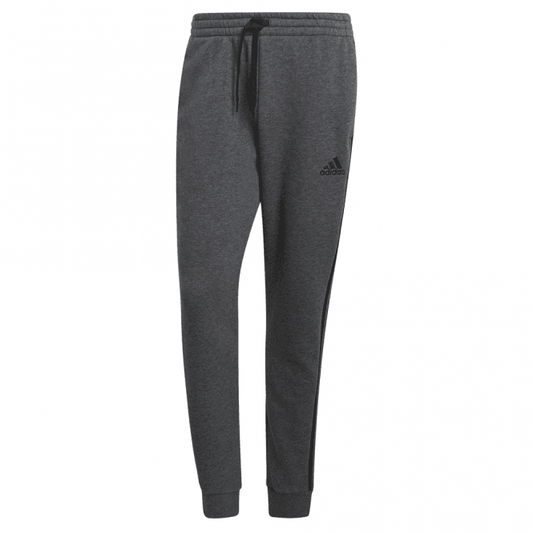 Mens Essentials Fleece Tapered Cuff 3-Stripes Pant