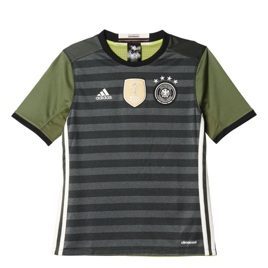 Germany Away Junior Short Sleeve Jersey 2016