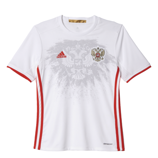 Russia Away Junior Short Sleeve Jersey 2016