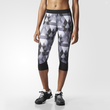 Womens Techfit Triax Print Capri