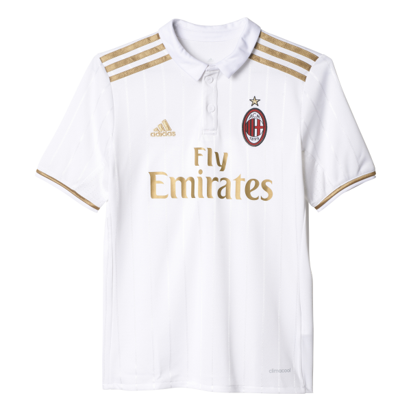 AC Milan Away Short Sleeve Jersey 2016 2017