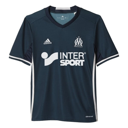 Olympique Marseille Away Junior Short Sleeve Jersey 2016/2017