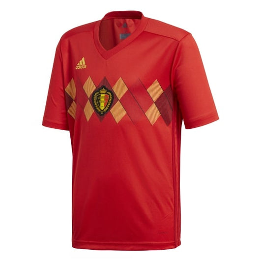 Belgium Home Junior Short Sleeve Jersey 2018