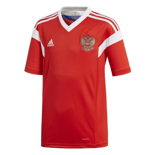 Russia Home Junior Short Sleeve Jersey 2018
