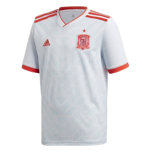 Spain Away Junior Short Sleeve Jersey 2018