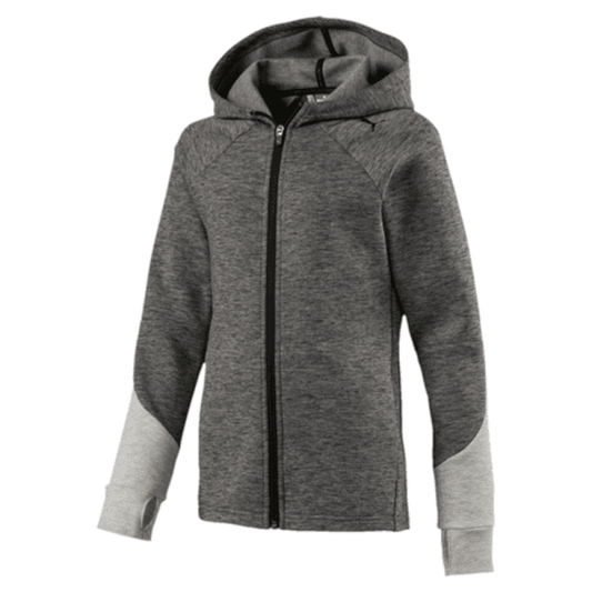 Girls Evostripe Full Zip Hoodie