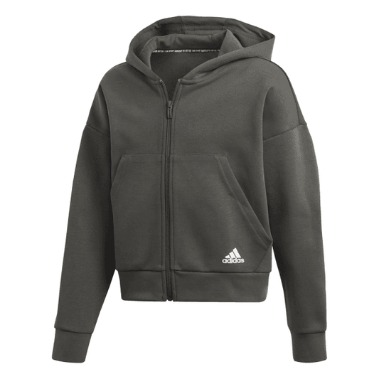 Girls Must Haves 3 Stripes Full Zip Hoodie