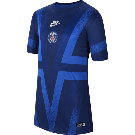 Paris Saint-Germain Pre-Match Junior Short Sleeve Top 2019/2020