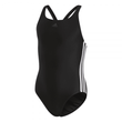 Girls Athly V 3-Stripes Swimsuit