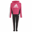 Girls Colorblock Crop Top Track Suit