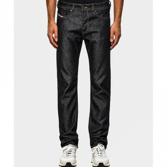 Buster X Mens Dark Rinse Wash Jeans