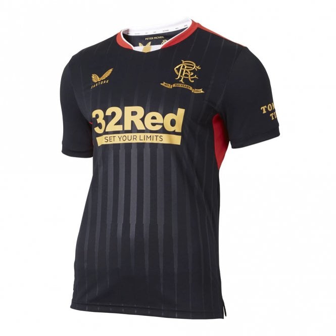 Rangers Away Short Sleeve Jersey 2021 2022