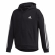 Girls 3-Stripes Full-Zip Hoodie