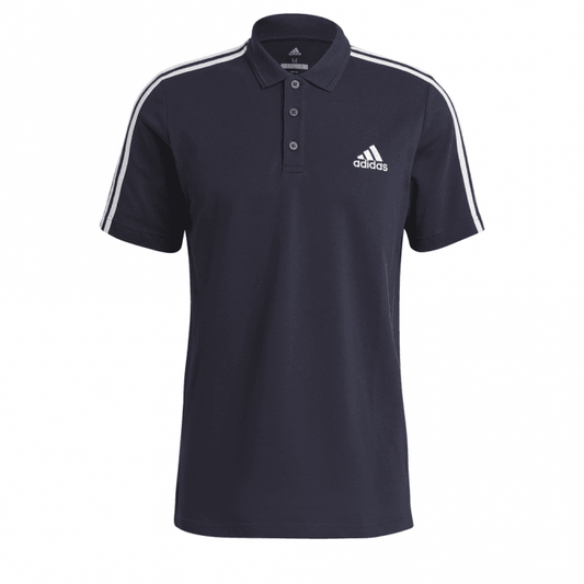 Mens AEROREADY Essentials Piqué Embroidered Small Logo 3-Stripes Polo Shirt