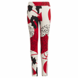 Girls Future Icons Sport Cotton 3-Stripes Wild Shapes Allover-Print Tight