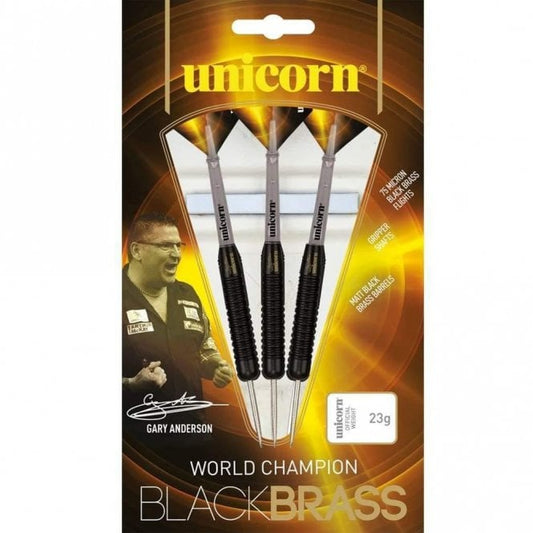 Black Brass Darts - Gary Anderson