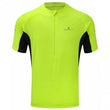 Mens Bike Zip-Neck Short Sleeve T-Shirt