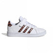 Kids Grand Court Tiger-Print Shoes