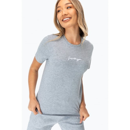 Womens Grey Scribble T-Shirt