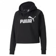 Essentials Cropped Logo Womens Hoodie