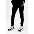 Hype Girls Black Velour Zip Through Jogger