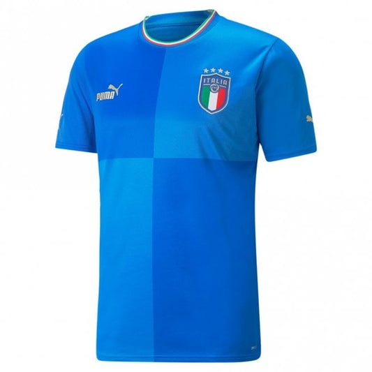 Italy Home Mens Short Sleeve Jersey 2022
