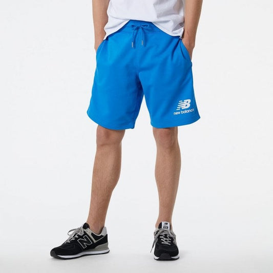 Essentials Mens Stacked Logo Short