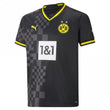 Borussia Dortmund Away Junior Short Sleeve Jersey 2022/2023