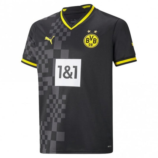 Borussia Dortmund Away Junior Short Sleeve Jersey 2022/2023