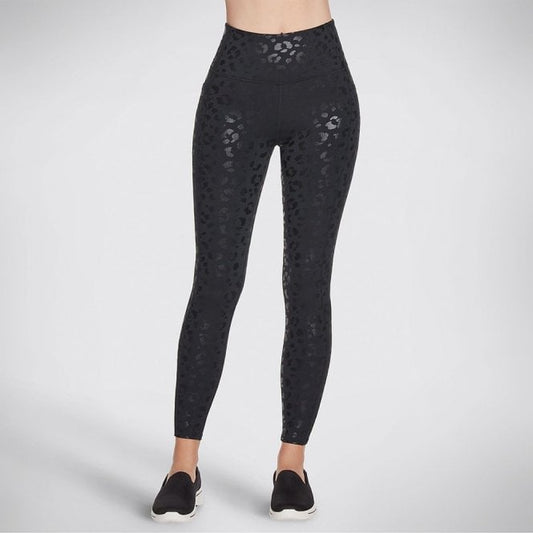 Womens GO Walk Shadow Leopard HW Legging