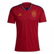 Spain Home Mens Short Sleeve Jersey 2022