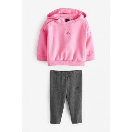 Infant Girls Hooded Fleece Tracksuit