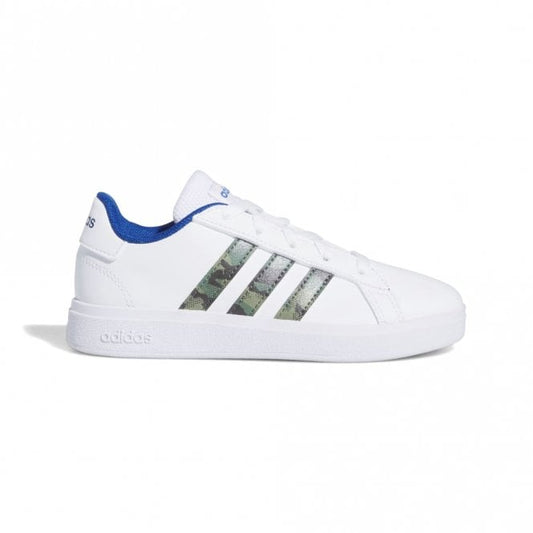 Kids Grand Court Lifestyle Lace Tennis Shoes