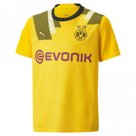 Borussia Dortmund Junior Short Sleeve Cup Jersey 2022/2023