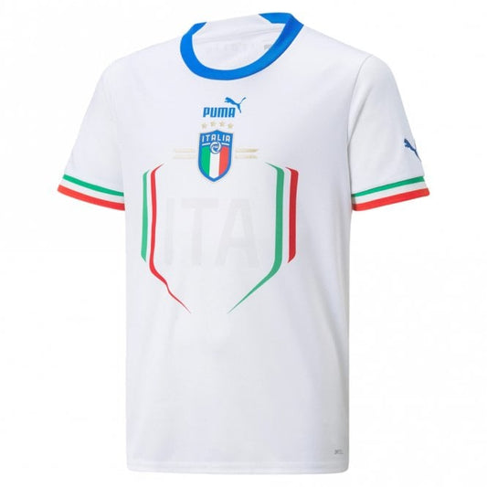 Italy Away Junior Short Sleeve Jersey 2022