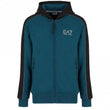 Athletic Colour Block Mens Hooded Sweatshirt