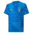 Italy Home Pre-Match Junior Short Sleeve Jersey 2022