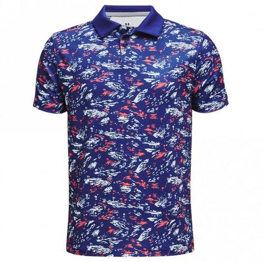 Boys Performance Paradise Printed Polo