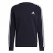 Mens Essentials Fleece 3-Stripes Sweatshirt