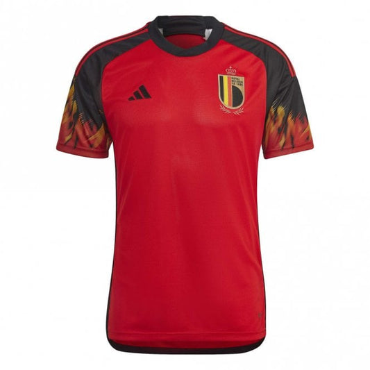 Belgium Home Mens Short Sleeve Jersey 2022
