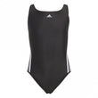 Girls 3-Stripes Swimsuit