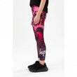Girls Tie Dye Fade Script Legging