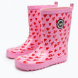 Girls Scribble Heart Wellies