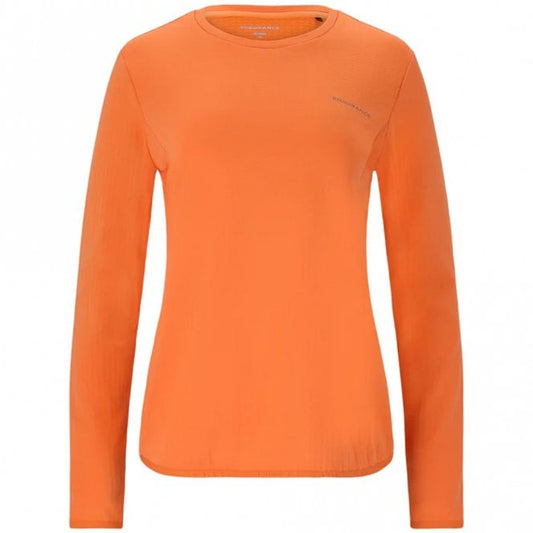 Womens Leah Waffle Melange Loose Fit T-Shirt