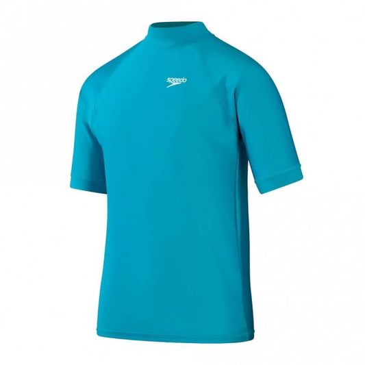 Boys Printed Short Sleeve Rash Top