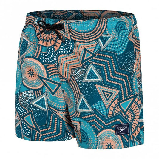 Boys Printed 13" Swim Short