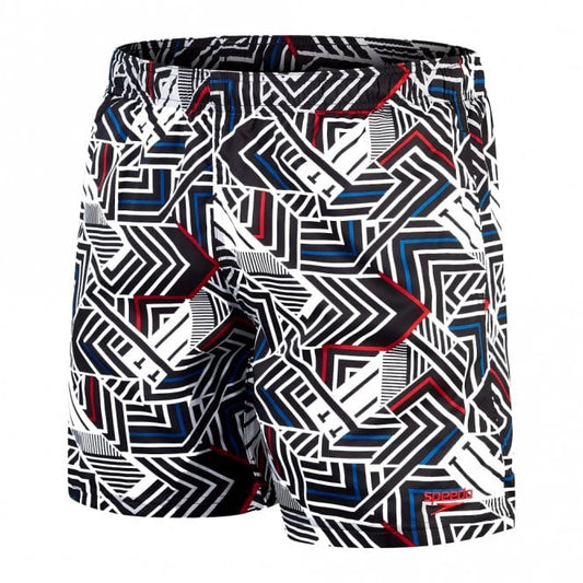 Mens Sport Allover 18" Swim Short