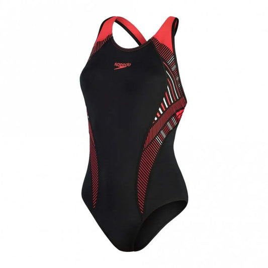 Womens Placement Laneback Swimsuit